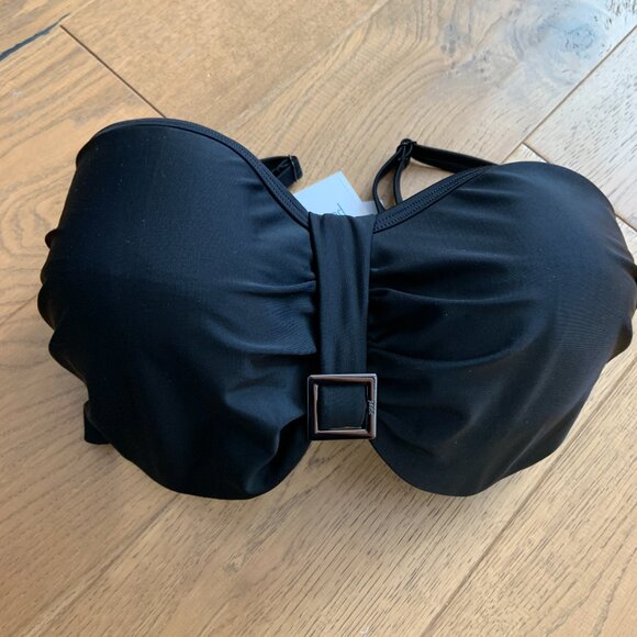 Women's Panache Swim Anya Convertible Underwire Bandeau Bikini Top Size 32 GG - Picture 14 of 15